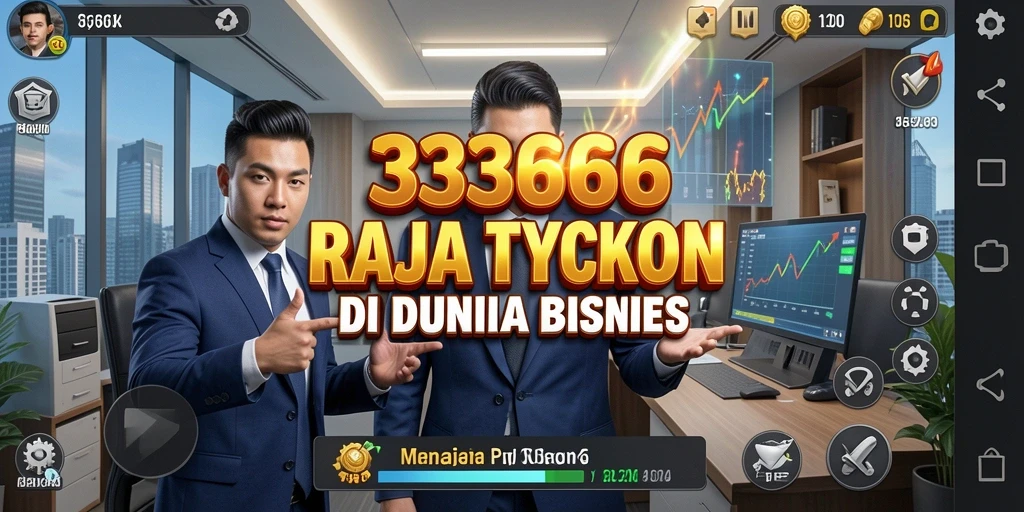 Screenshot gameplay <strong>333666</strong> yang menampilkan strategi bisnis yang memikat.