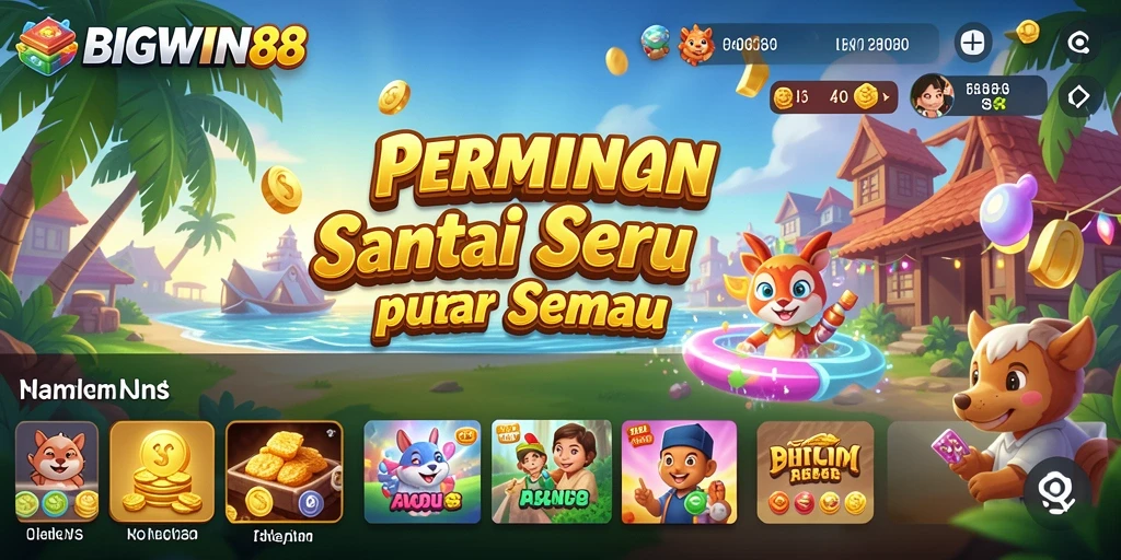 Tampilan gameplay BIGWIN88 yang seru dan menghibur.