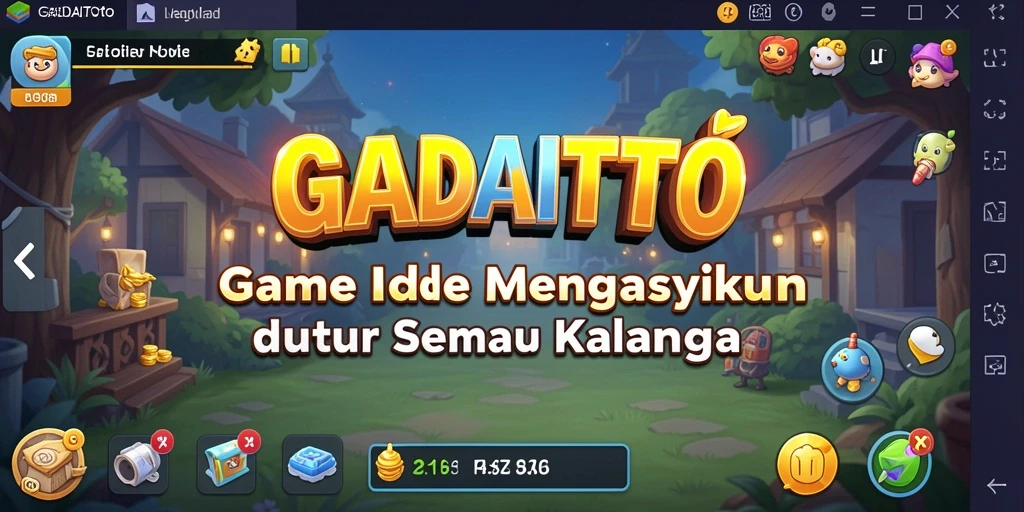 Tampilan gameplay GADAITOTO yang memukau dan memikat.