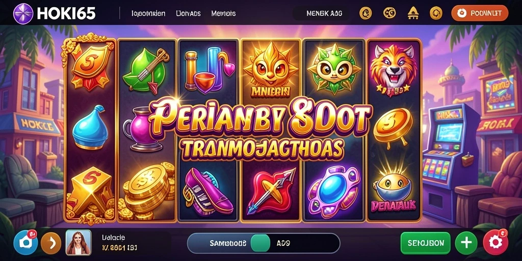 Screenshot HOKI65 menampilkan momen seru saat bermain slot.