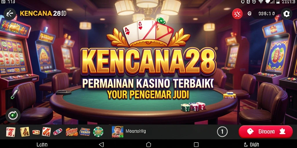 Tampilan menarik dari gameplay Kasino KENCANA28 yang seru dan menghibur.