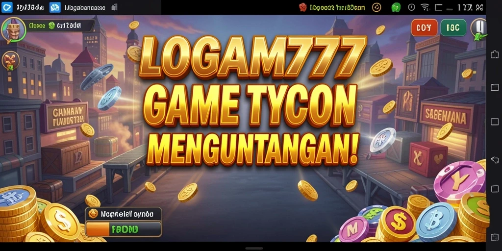 Screenshot gameplay LOGAM777 dengan grafik berkualitas tinggi.