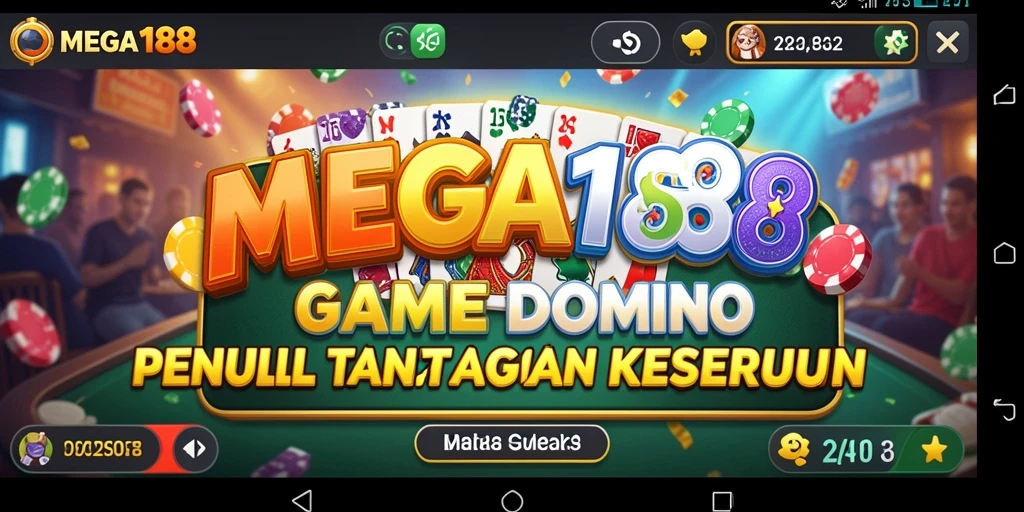 Tampilan gameplay MEGA188 yang menarik dan interaktif.