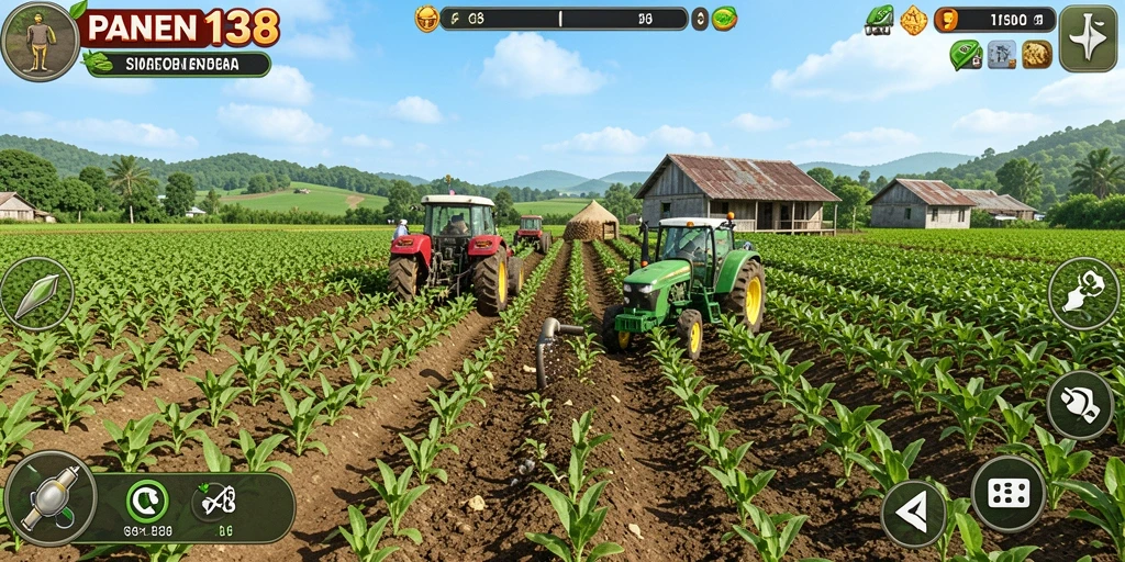 Tampilan gameplay PANEN138 yang menarik dan penuh warna.