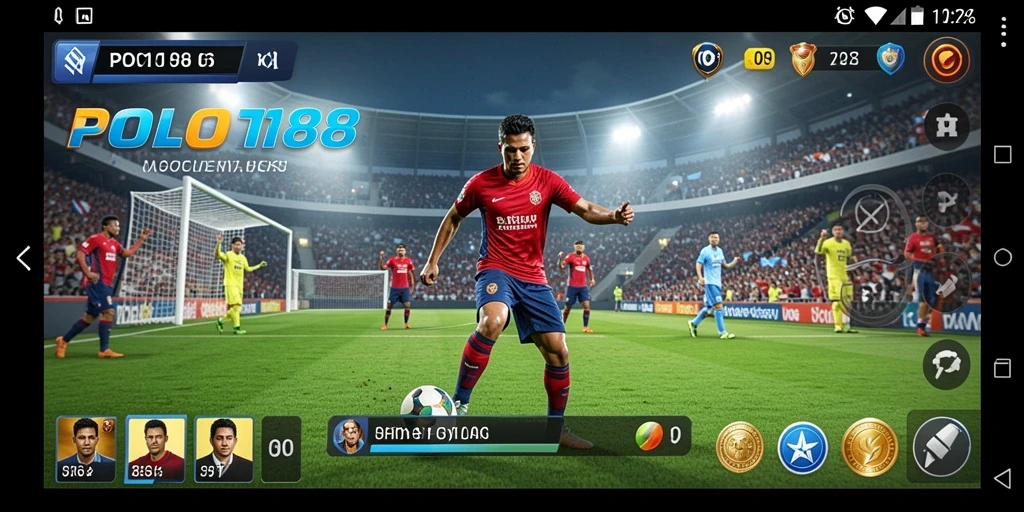 Tampilan interaktif gameplay seru di POLO188.
