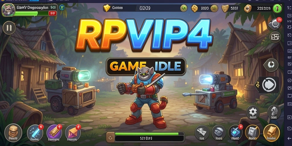 Tampilan gameplay RPVIP4 yang menarik dan menawan.