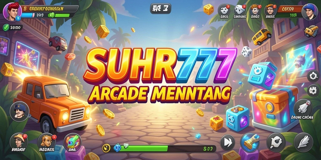 Screenshot gameplay SUHU777 yang memperlihatkan aksi seru di dunia arcade.