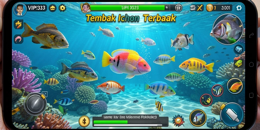 Screenshot utama VIP333 menampilkan aksi seru dalam Tembak Ikan.