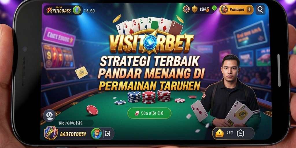 Tampilan gameplay menarik yang menampilkan strategi taruhan.